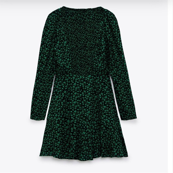 NWOT! Zara | Dresses | Zara Floral Print Mini Dress Size Medium - Picture 5 of 10
